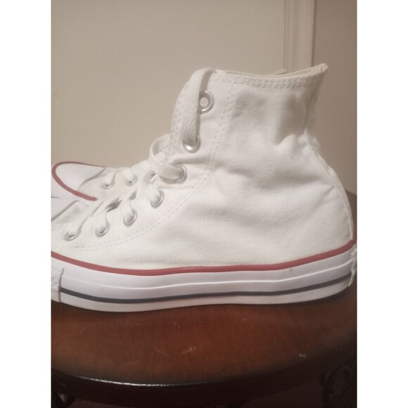 Converse White High-Top Athletic Shoes - Picture 8 of 14